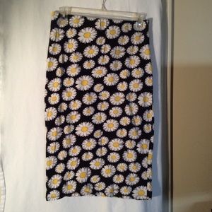 Sunflower pencil skirt